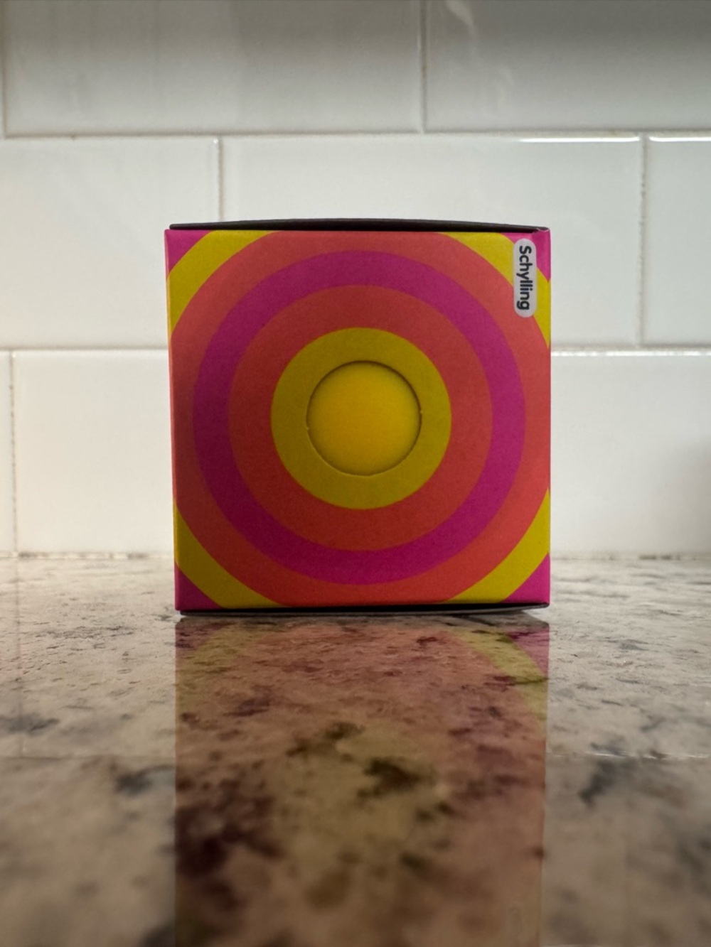Yellow Needoh color changing ball.